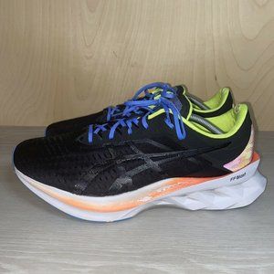 Asics Novablast Black/Blue/Yellow/Orange Men's 12